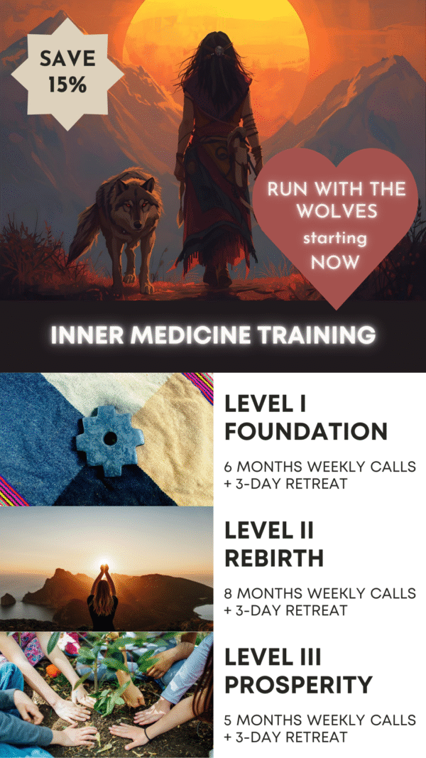 Inner Medicine Training - Levels I, II, III - Wolf 2025